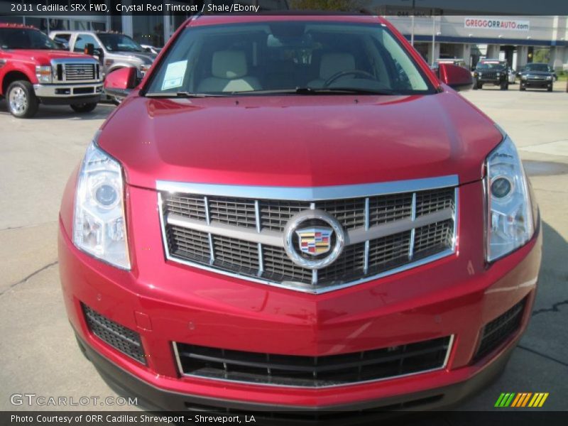 Crystal Red Tintcoat / Shale/Ebony 2011 Cadillac SRX FWD