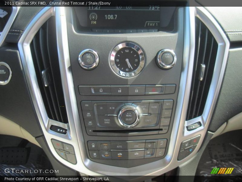 Crystal Red Tintcoat / Shale/Ebony 2011 Cadillac SRX FWD