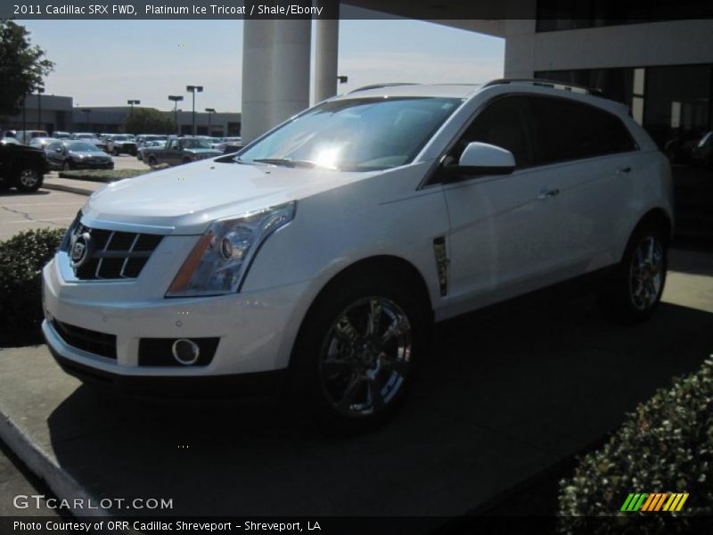 Platinum Ice Tricoat / Shale/Ebony 2011 Cadillac SRX FWD