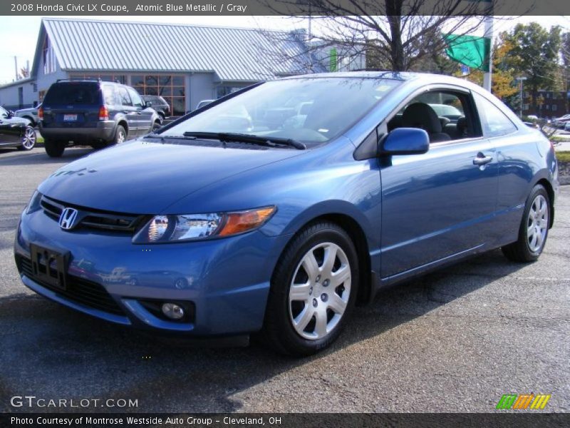 Front 3/4 View of 2008 Civic LX Coupe