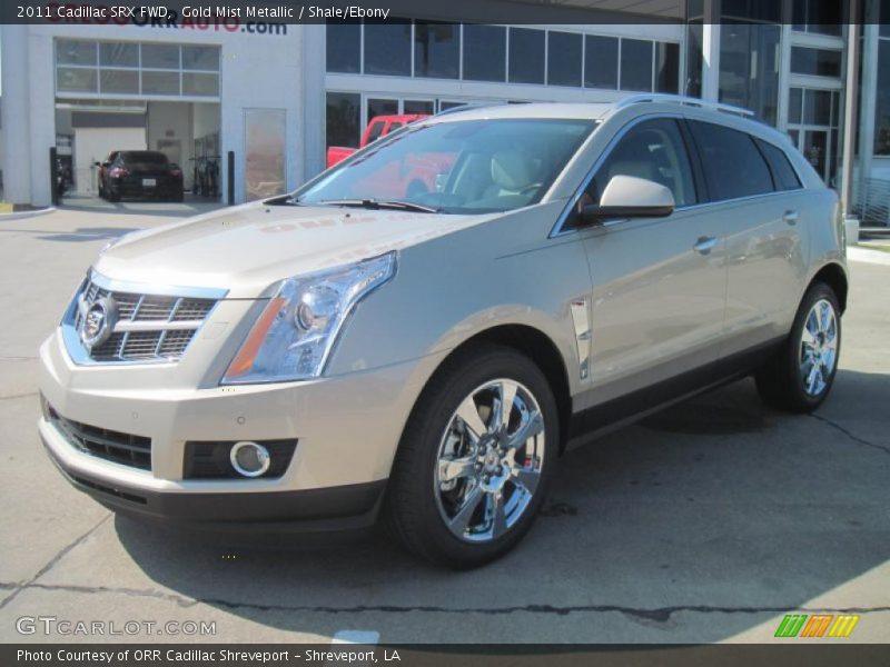 Gold Mist Metallic / Shale/Ebony 2011 Cadillac SRX FWD