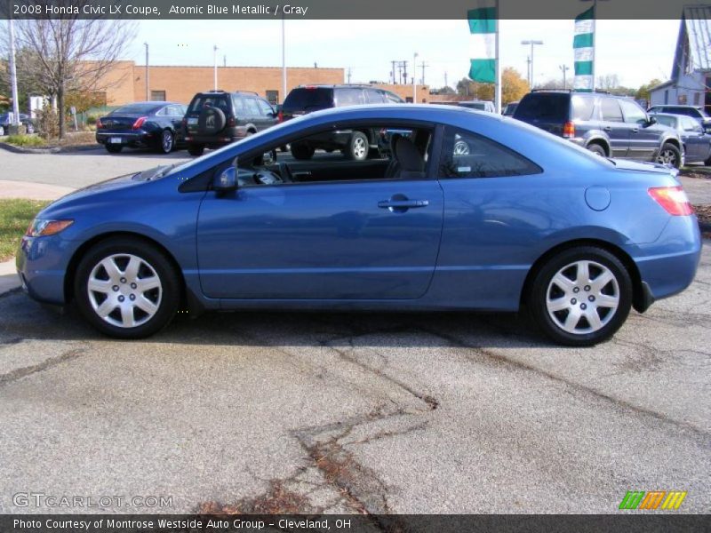  2008 Civic LX Coupe Atomic Blue Metallic
