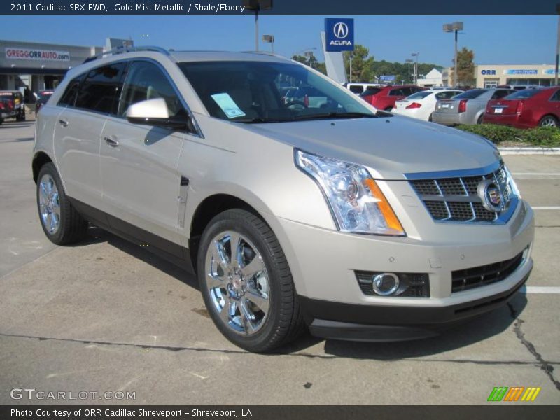 Front 3/4 View of 2011 SRX FWD