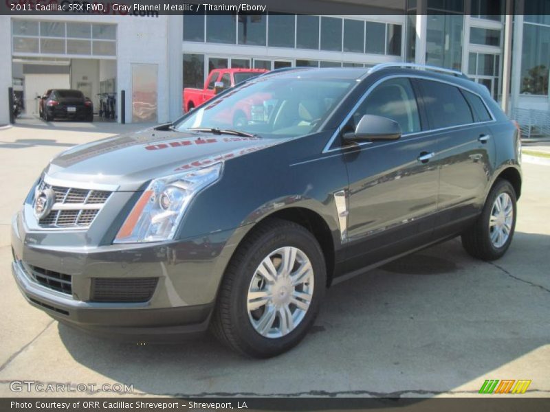 Gray Flannel Metallic / Titanium/Ebony 2011 Cadillac SRX FWD