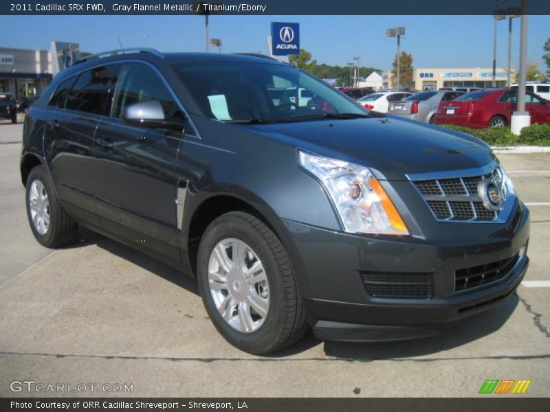 Gray Flannel Metallic / Titanium/Ebony 2011 Cadillac SRX FWD