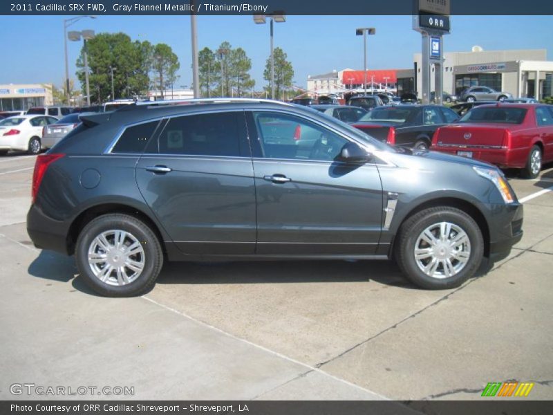 Gray Flannel Metallic / Titanium/Ebony 2011 Cadillac SRX FWD