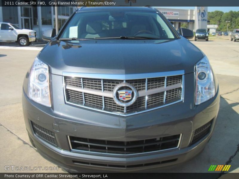 Gray Flannel Metallic / Titanium/Ebony 2011 Cadillac SRX FWD