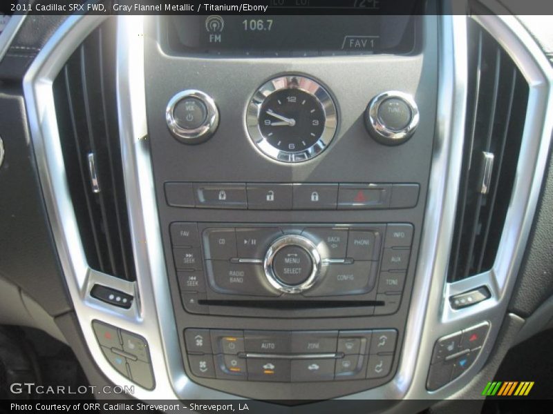 Gray Flannel Metallic / Titanium/Ebony 2011 Cadillac SRX FWD