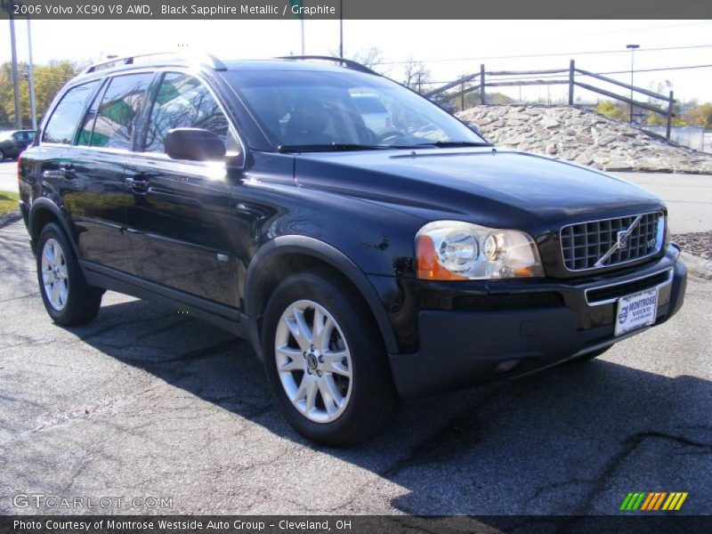 Black Sapphire Metallic / Graphite 2006 Volvo XC90 V8 AWD