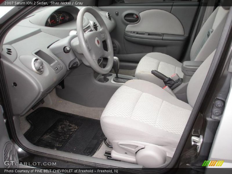 Silver Nickel / Gray 2007 Saturn ION 2 Sedan