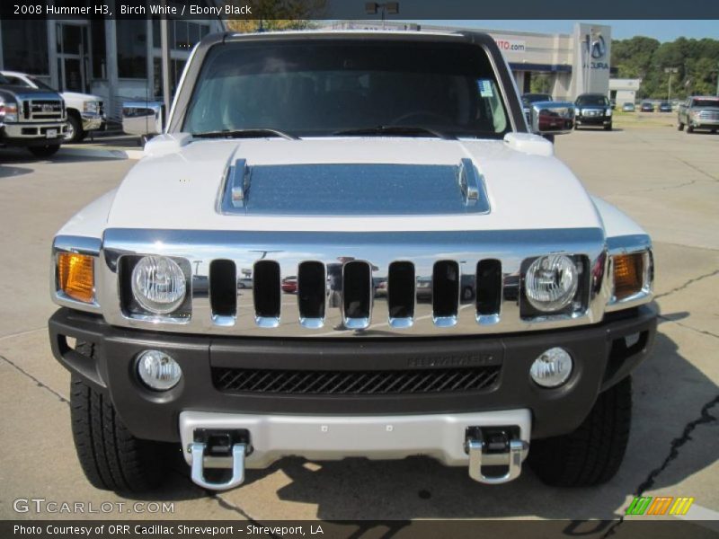 Birch White / Ebony Black 2008 Hummer H3