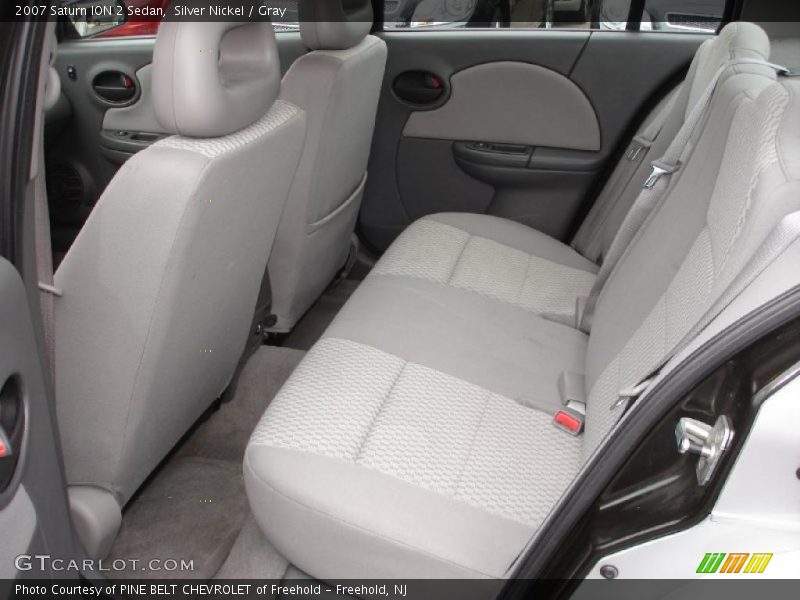 Silver Nickel / Gray 2007 Saturn ION 2 Sedan