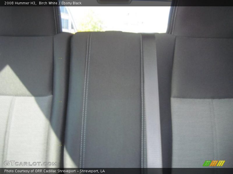 Birch White / Ebony Black 2008 Hummer H3