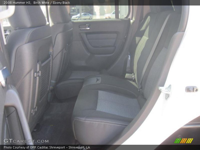 Birch White / Ebony Black 2008 Hummer H3