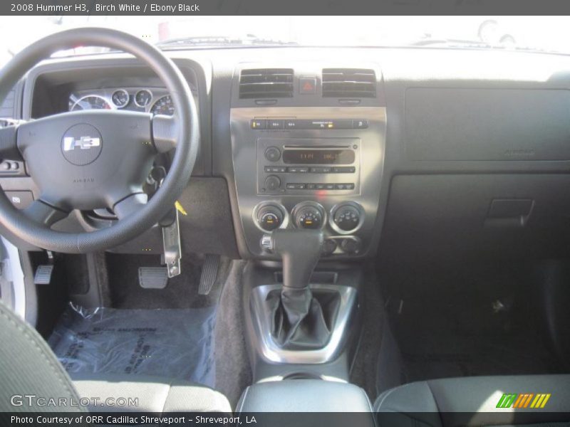 Birch White / Ebony Black 2008 Hummer H3