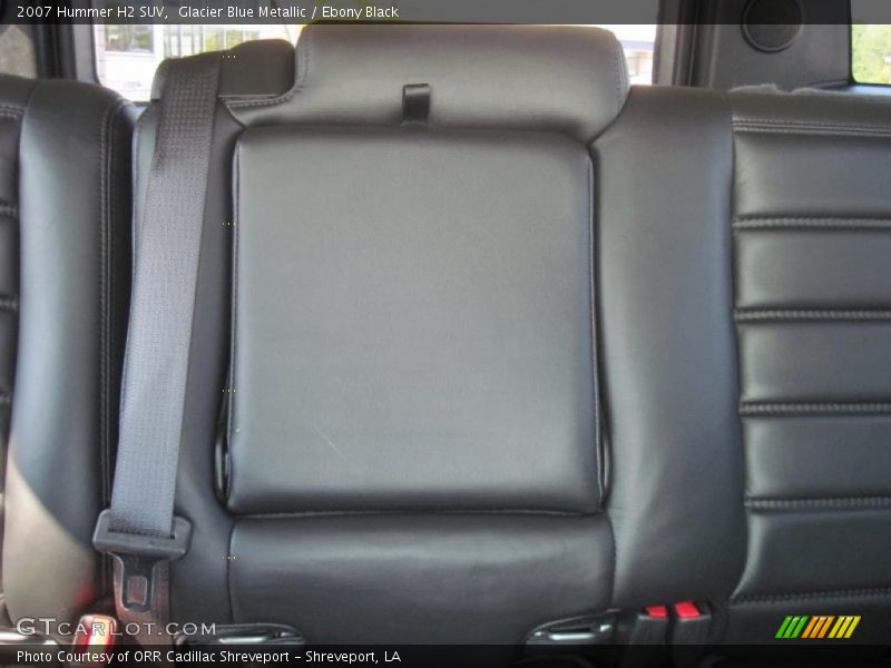 Glacier Blue Metallic / Ebony Black 2007 Hummer H2 SUV