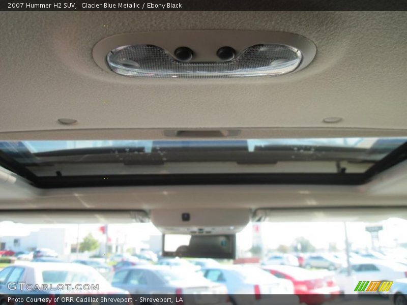 Glacier Blue Metallic / Ebony Black 2007 Hummer H2 SUV