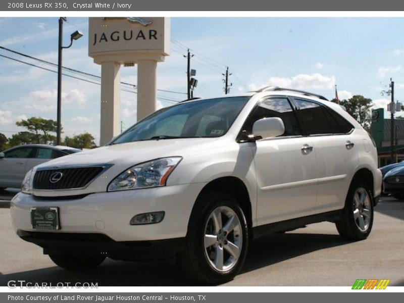 Crystal White / Ivory 2008 Lexus RX 350