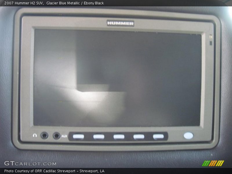 Glacier Blue Metallic / Ebony Black 2007 Hummer H2 SUV