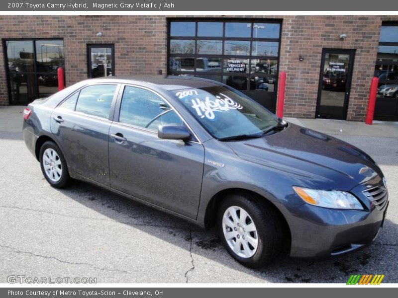 Magnetic Gray Metallic / Ash 2007 Toyota Camry Hybrid