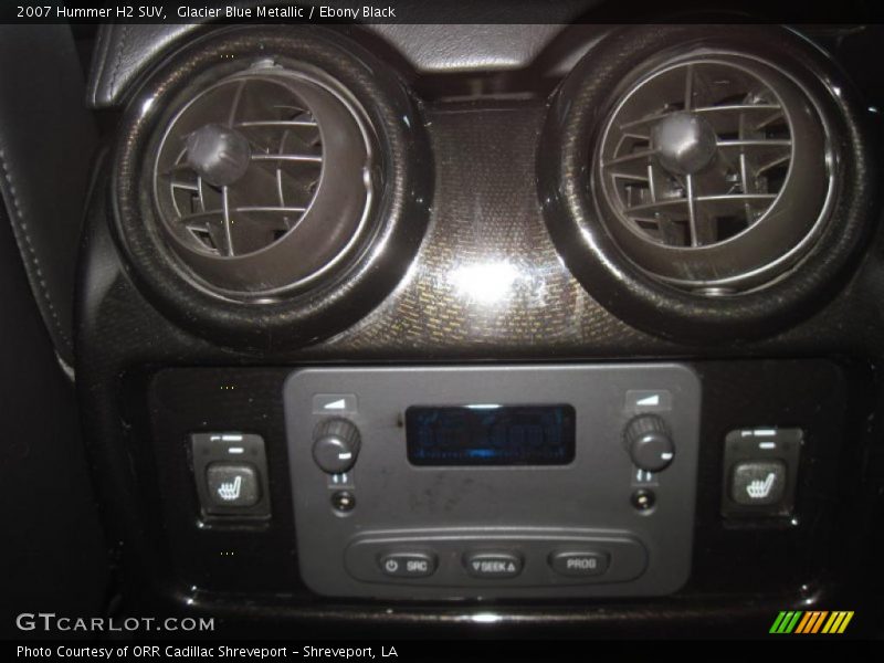 Glacier Blue Metallic / Ebony Black 2007 Hummer H2 SUV