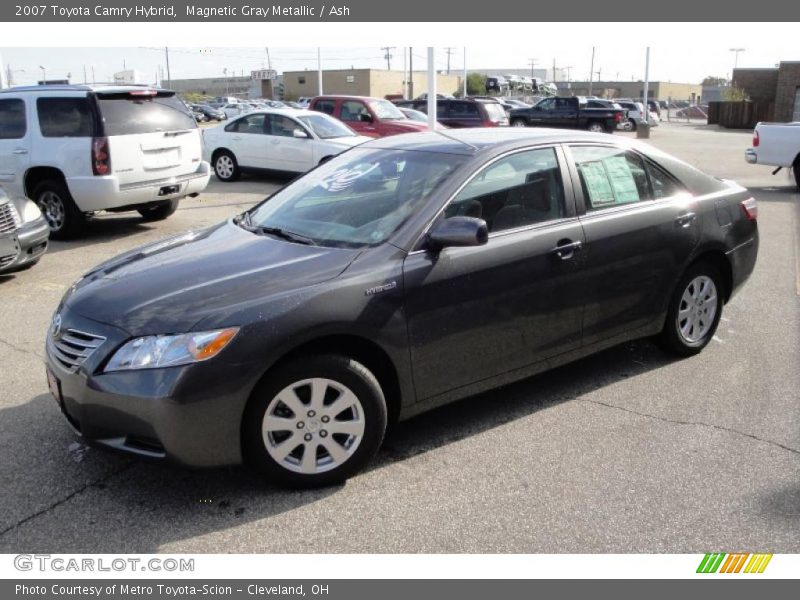 Magnetic Gray Metallic / Ash 2007 Toyota Camry Hybrid