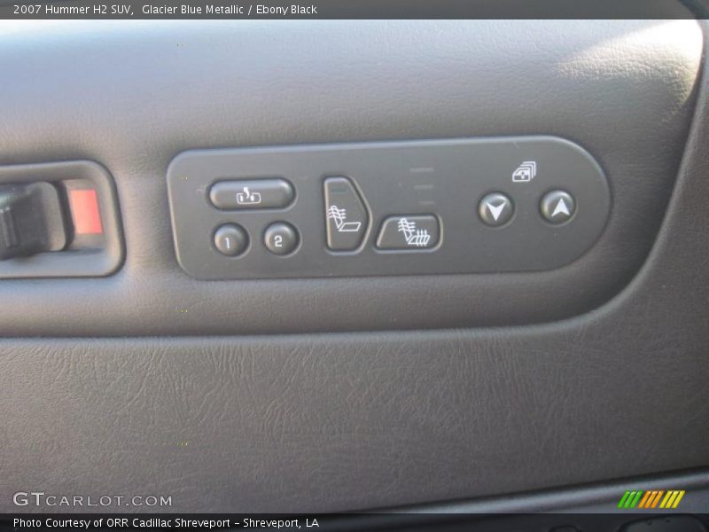 Glacier Blue Metallic / Ebony Black 2007 Hummer H2 SUV