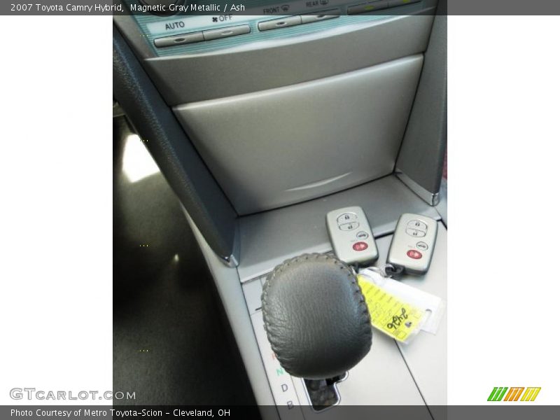 Magnetic Gray Metallic / Ash 2007 Toyota Camry Hybrid