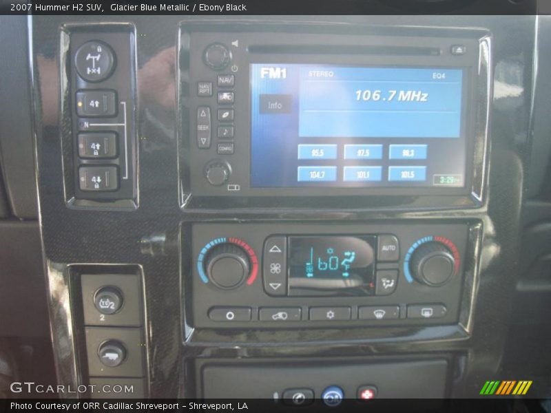 Glacier Blue Metallic / Ebony Black 2007 Hummer H2 SUV