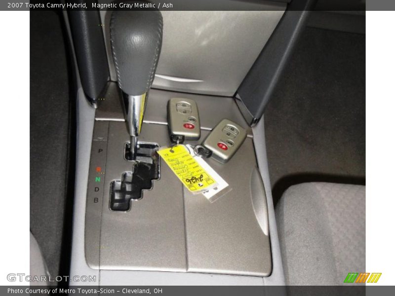 Magnetic Gray Metallic / Ash 2007 Toyota Camry Hybrid