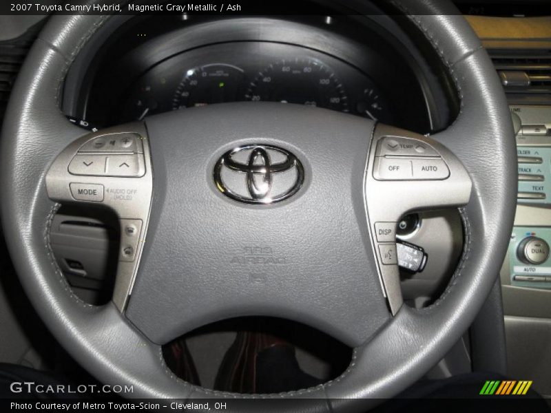 Magnetic Gray Metallic / Ash 2007 Toyota Camry Hybrid