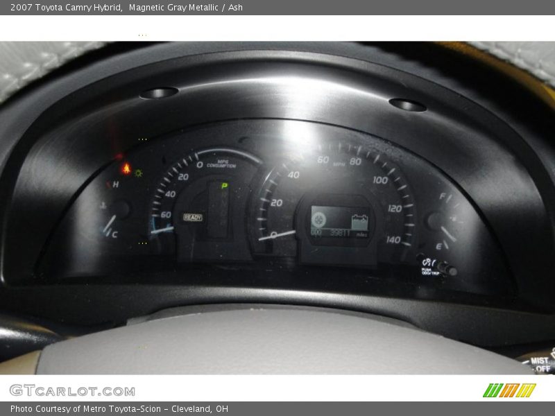 Magnetic Gray Metallic / Ash 2007 Toyota Camry Hybrid
