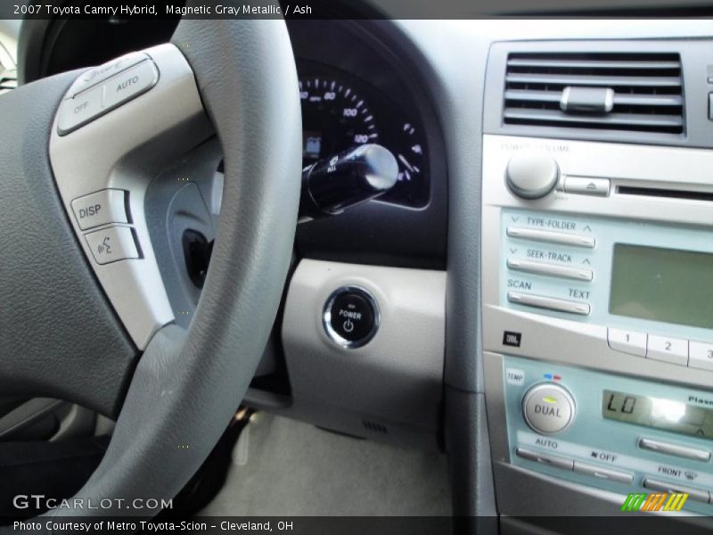 Magnetic Gray Metallic / Ash 2007 Toyota Camry Hybrid