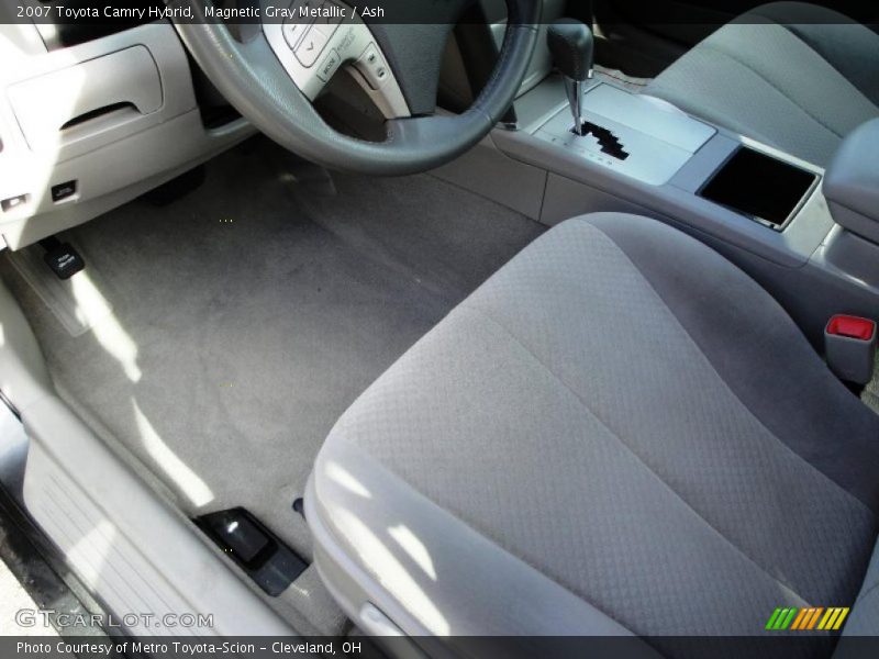 Magnetic Gray Metallic / Ash 2007 Toyota Camry Hybrid