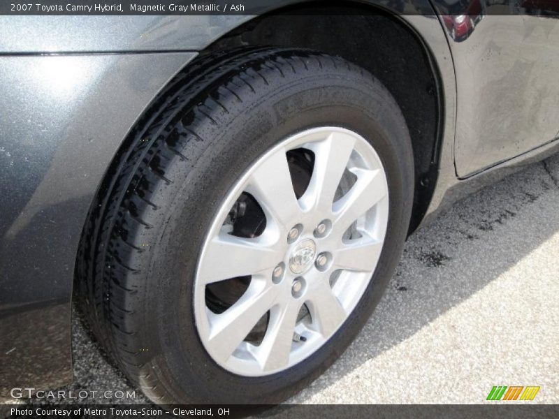 Magnetic Gray Metallic / Ash 2007 Toyota Camry Hybrid