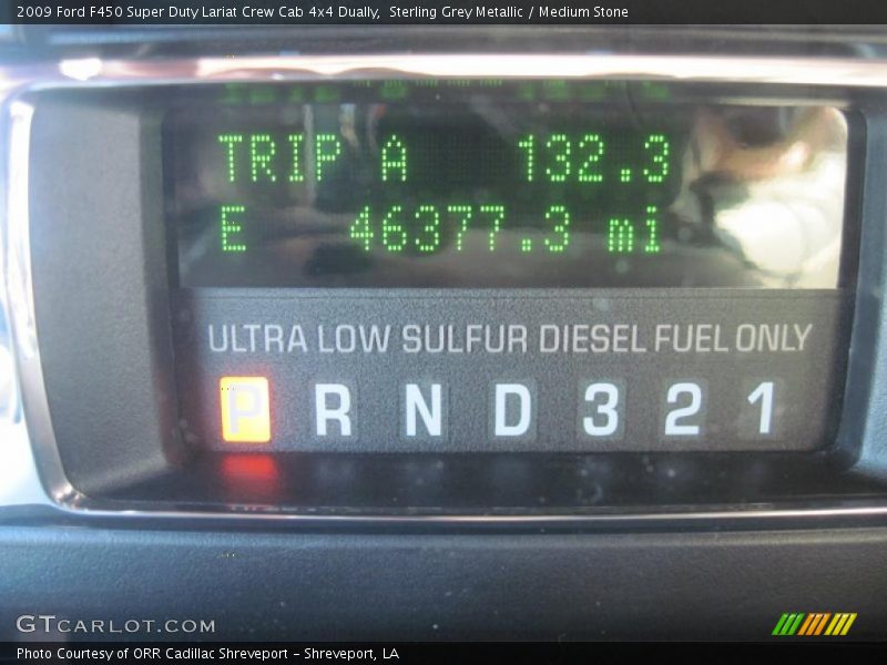 Sterling Grey Metallic / Medium Stone 2009 Ford F450 Super Duty Lariat Crew Cab 4x4 Dually