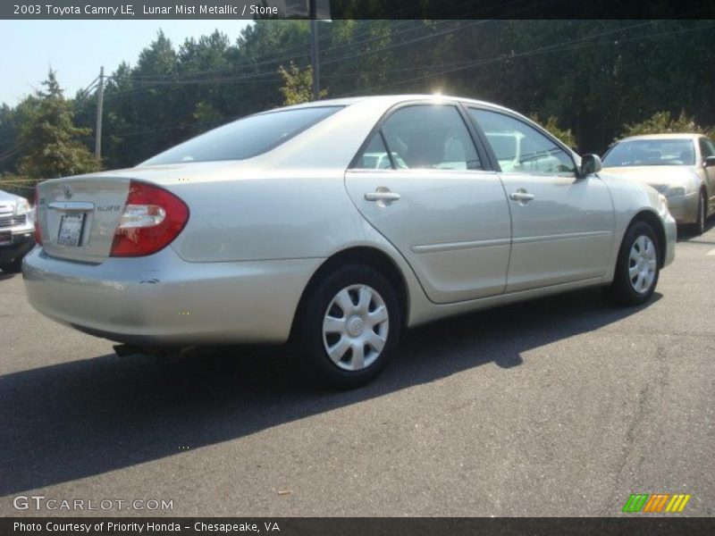 Lunar Mist Metallic / Stone 2003 Toyota Camry LE