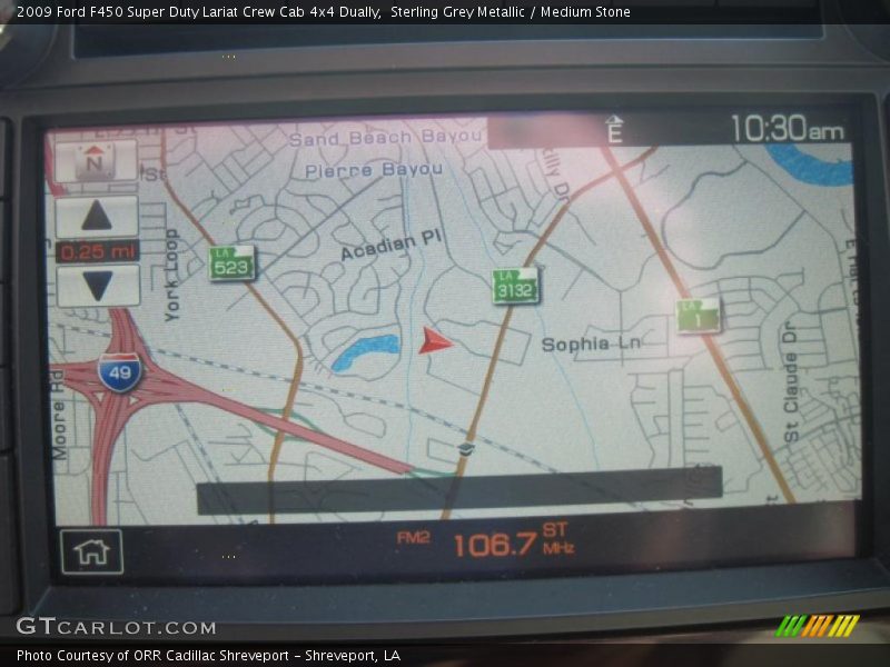 Navigation of 2009 F450 Super Duty Lariat Crew Cab 4x4 Dually