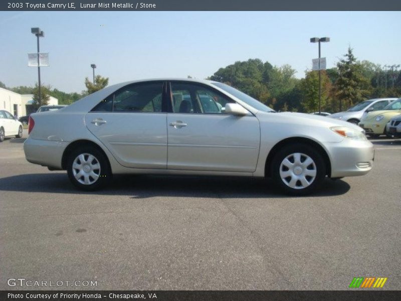 Lunar Mist Metallic / Stone 2003 Toyota Camry LE