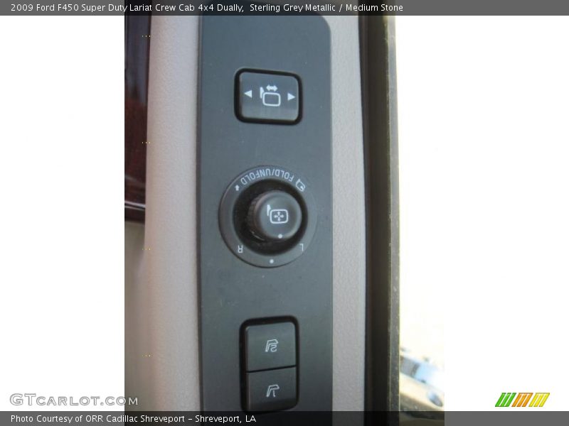 Sterling Grey Metallic / Medium Stone 2009 Ford F450 Super Duty Lariat Crew Cab 4x4 Dually