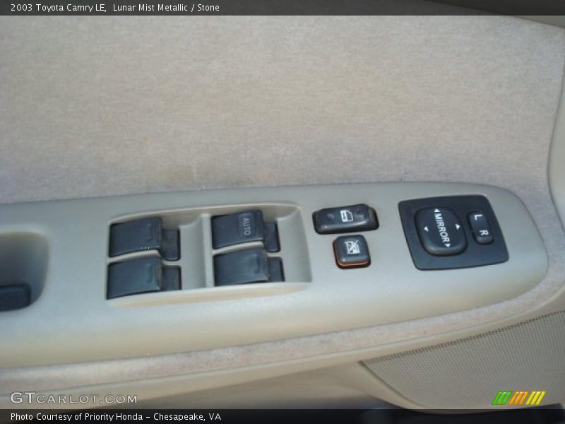 Lunar Mist Metallic / Stone 2003 Toyota Camry LE