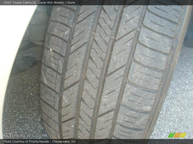 Lunar Mist Metallic / Stone 2003 Toyota Camry LE