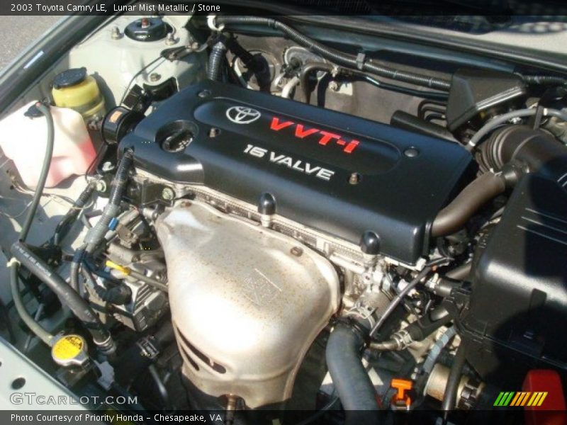 Lunar Mist Metallic / Stone 2003 Toyota Camry LE