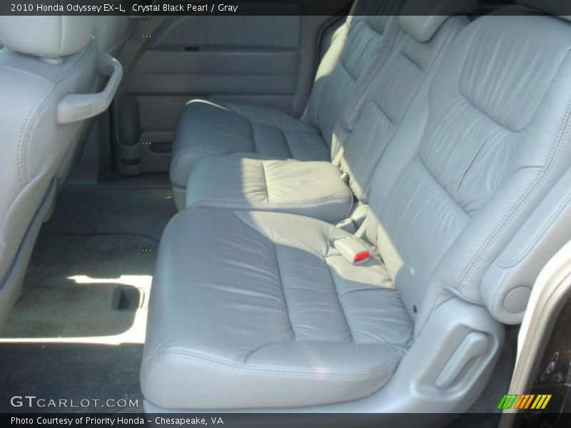 Crystal Black Pearl / Gray 2010 Honda Odyssey EX-L