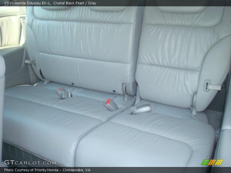 Crystal Black Pearl / Gray 2010 Honda Odyssey EX-L