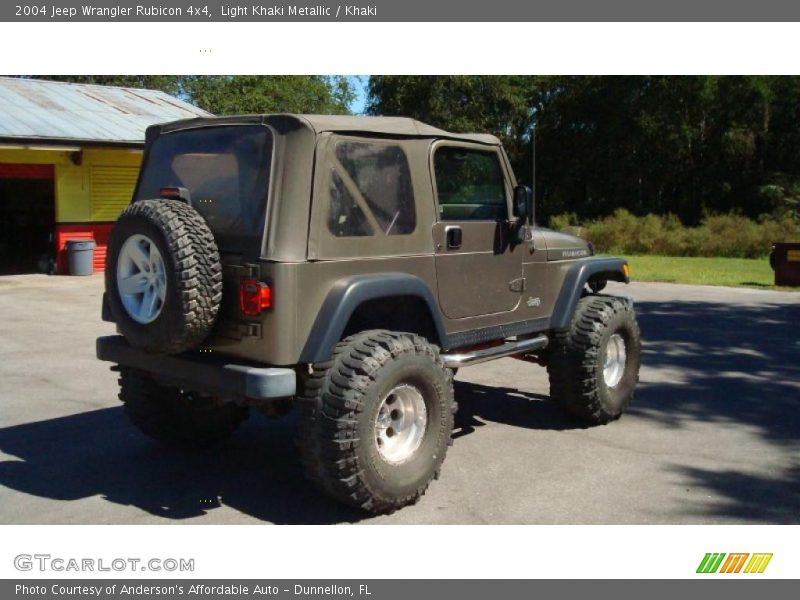 Light Khaki Metallic / Khaki 2004 Jeep Wrangler Rubicon 4x4