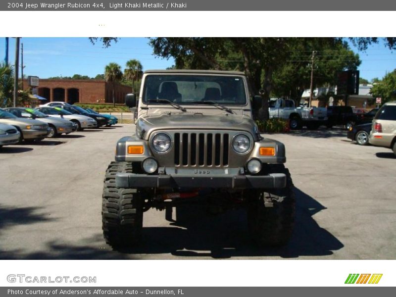 Light Khaki Metallic / Khaki 2004 Jeep Wrangler Rubicon 4x4