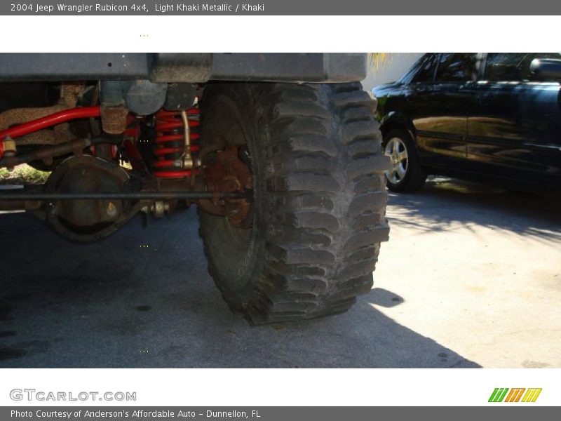 Light Khaki Metallic / Khaki 2004 Jeep Wrangler Rubicon 4x4