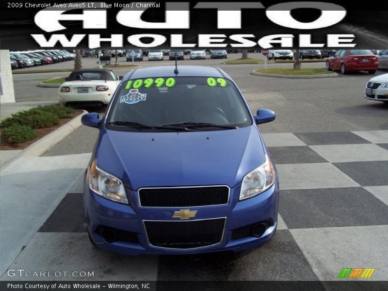 Blue Moon / Charcoal 2009 Chevrolet Aveo Aveo5 LT