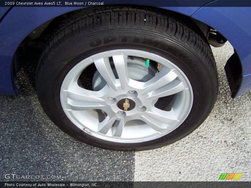 Blue Moon / Charcoal 2009 Chevrolet Aveo Aveo5 LT